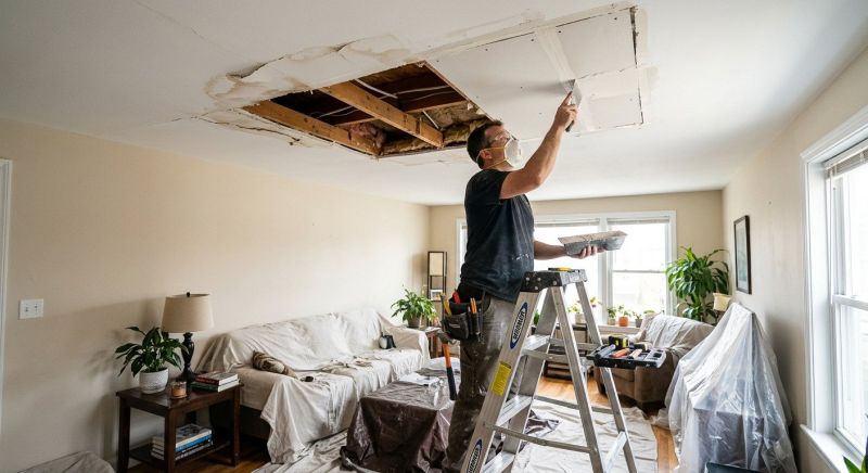 Basement Drywall Repair in Kansas City, KS