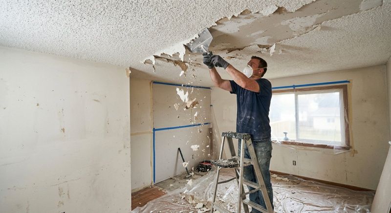 Ceiling Scraping in Olathe, KS