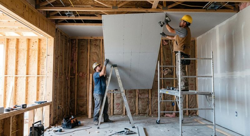 Gypsum Board Installation in Kansas City, KS