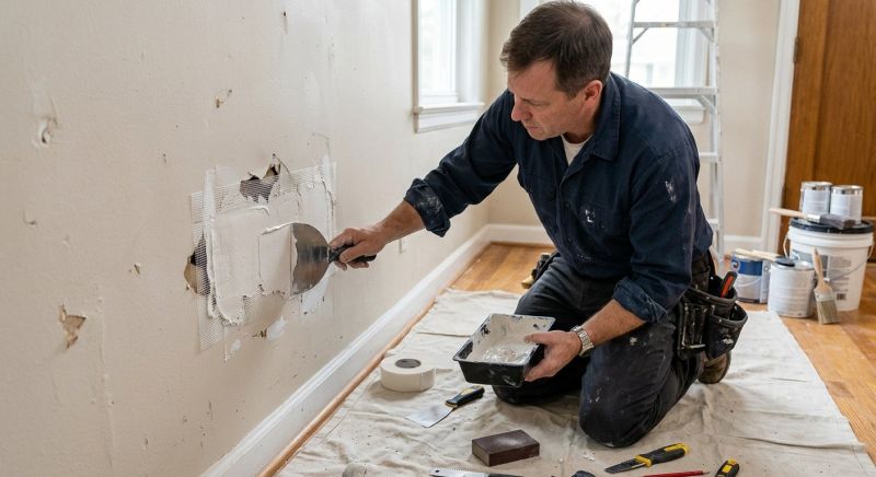 Gypsum Board Repair in Conroe, TX