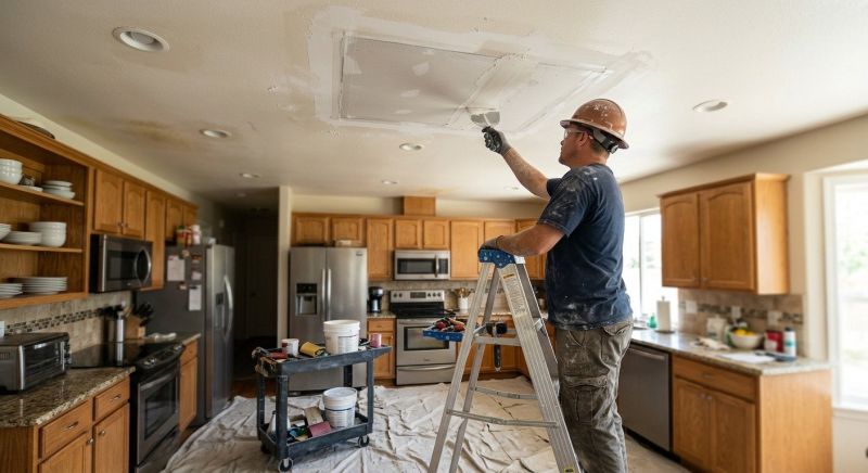 Kitchen Ceiling Repair in Conroe, TX