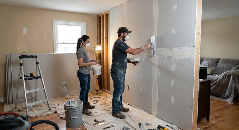 Bathroom Drywalling in Kansas City, MO
