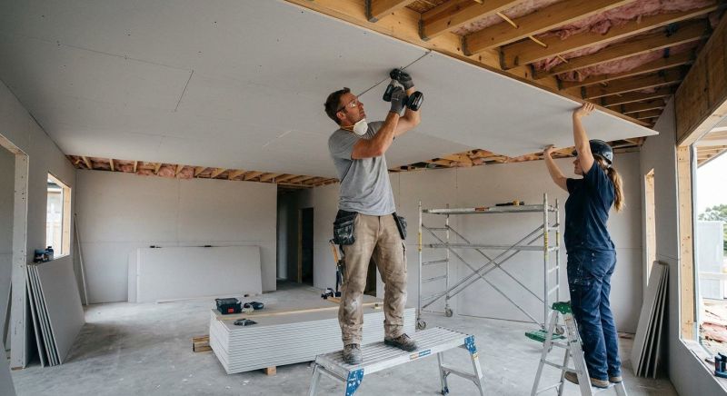 Ceiling Drywall Installation in Olathe, KS