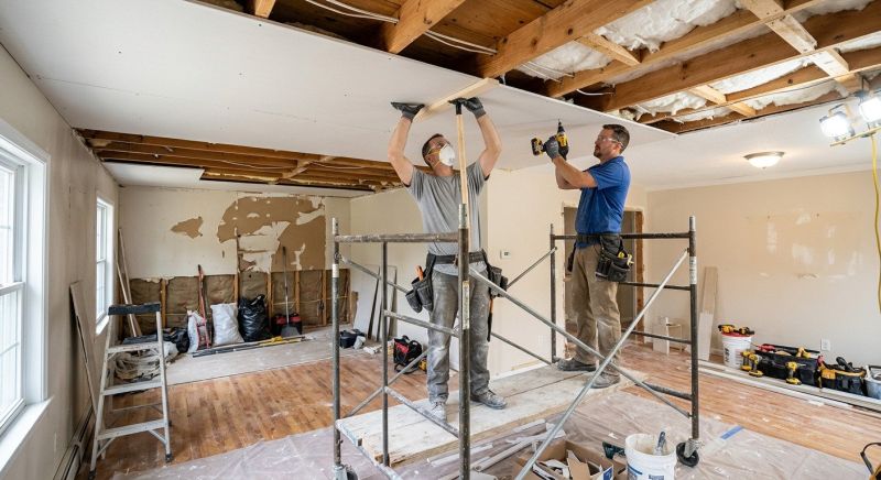 Ceiling Drywall Installation in Conroe, TX