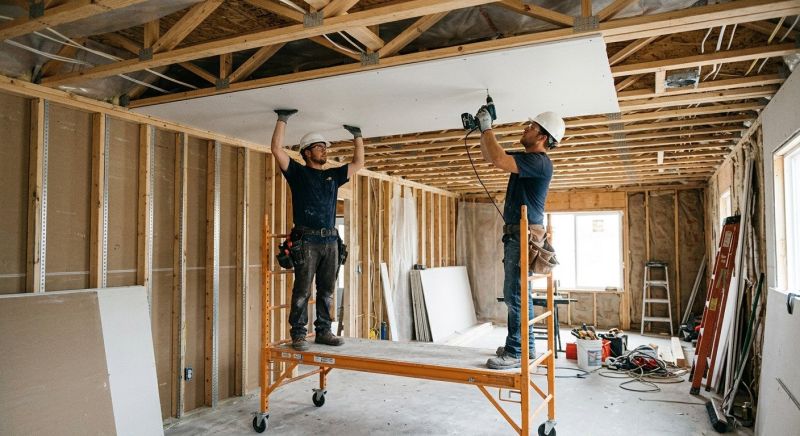 Ceiling Drywall Installation in Denver, CO