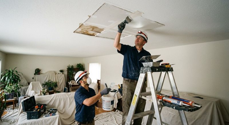 Ceiling Hole Repair in Conroe, TX