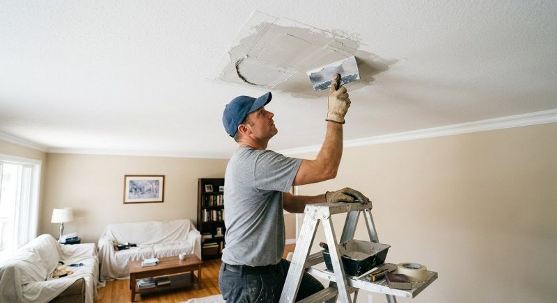 Ceiling Hole Repair in Wilmington, NC