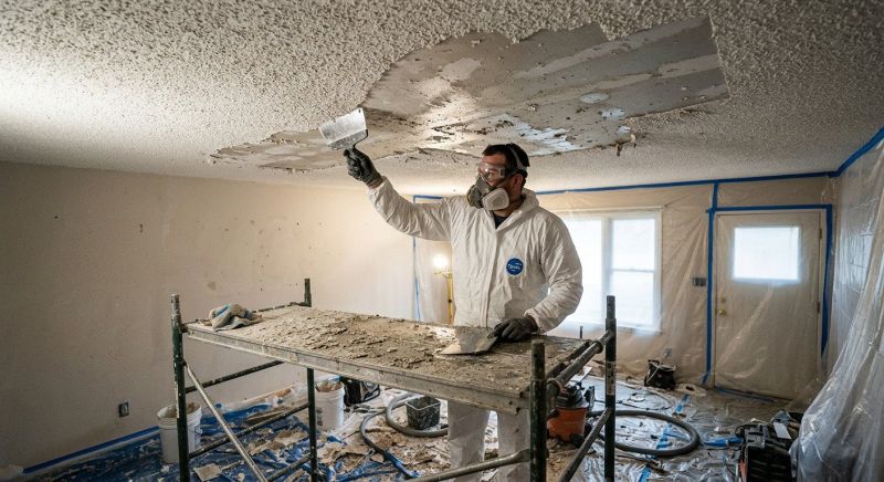 Ceiling Scraping in Gilbert, AZ