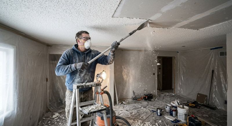 Ceiling Scraping in Olathe, KS