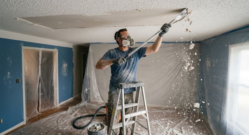 Ceiling Scraping in Mesa, AZ