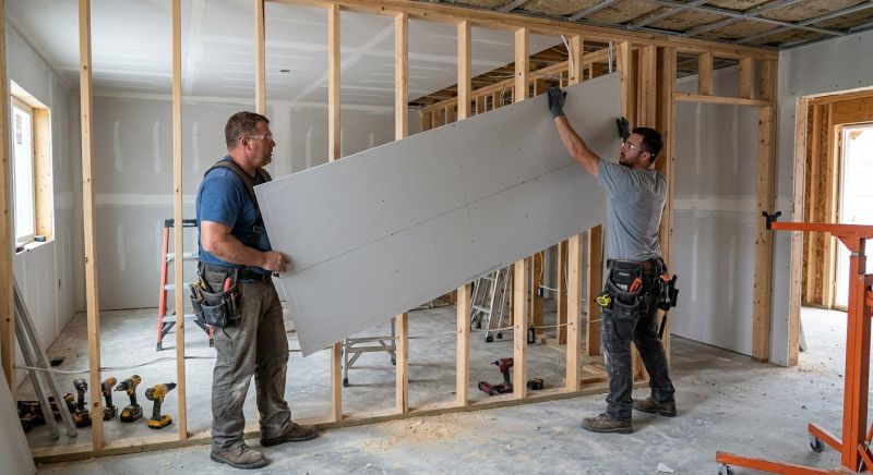 Drywall Construction in Conroe, TX