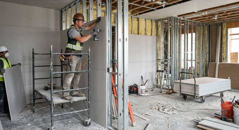 Drywall Construction in Denver County, CO
