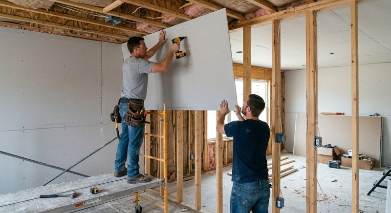 House Drywall Installation in Kansas City, MO