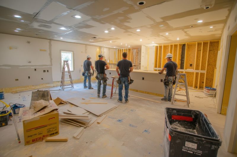 Kitchen Drywall Installation in Kansas City, KS
