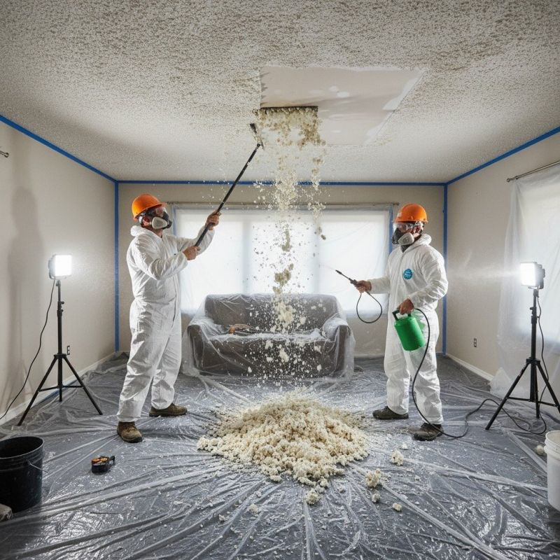Knockdown Ceiling Removal in Alpharetta, GA