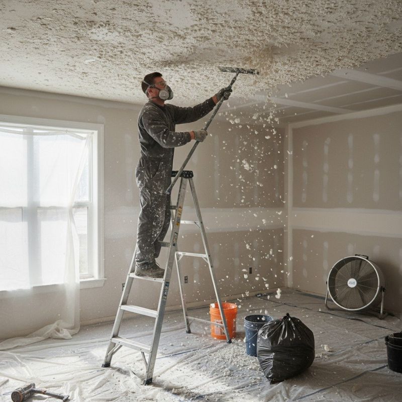 Knockdown Ceiling Removal in Cincinnati, OH