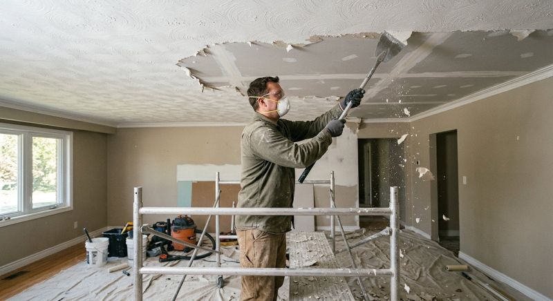 Stipple Ceiling Removal in Denver, CO