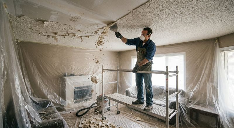Textured Ceiling Scraping in Saint Paul, MN